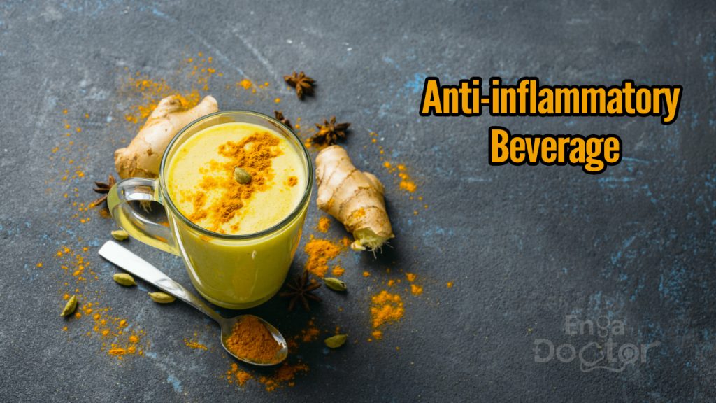 drink anti-inflammatory beverage for back pain