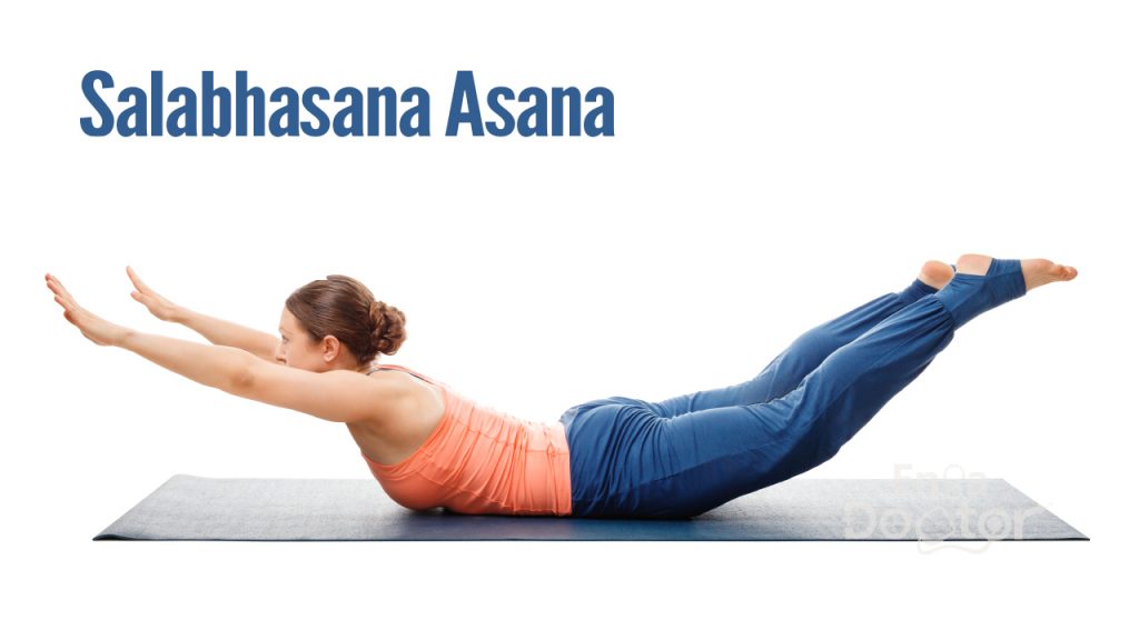 salabhasana yoga asana for lower back pain